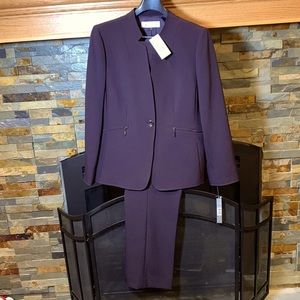 Tahari purple pantsuit